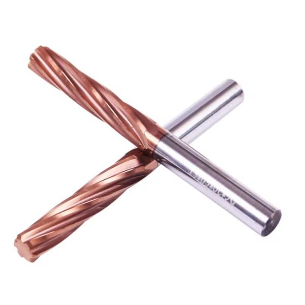 Tungsten Carbide Solid Carbide Reamer with Enhanced Spiral Flute Design Aluminum Alloy End Mills Series