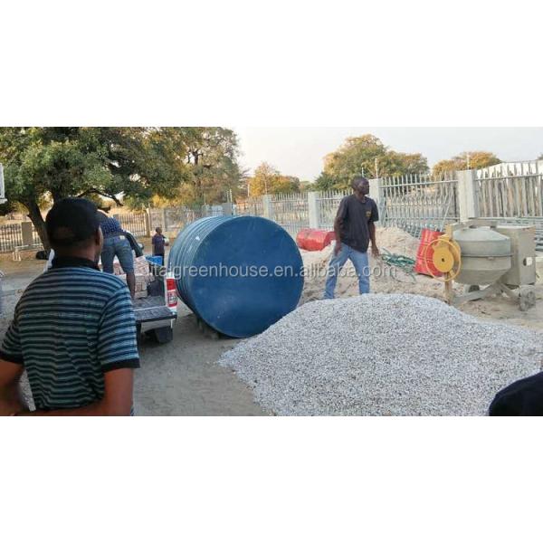 Single Layer Roof and Side Ventilation Namibia Commercial Greenhouse for Tomatoes Farming