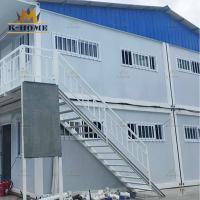 Bâtiments provisoires modulaires de chantier de construction comme dortoir de personnel