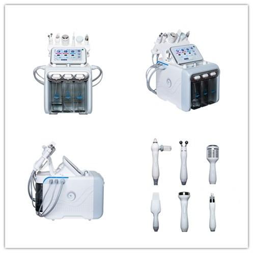 6 in 1 water hydrogen oxygen beauty facial peeling machine dermabrasion machine for skin tightening