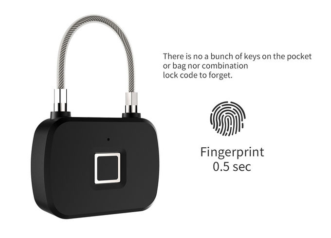 Пластиковый ABS L13 НИКАКОЙ цилиндр кладет Padlock в мешки цифров двери
