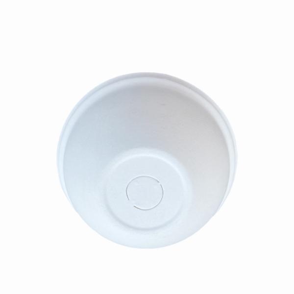 80 90mm Biodegradable Bagasse Cup Lids For Hot Cold Drinking
