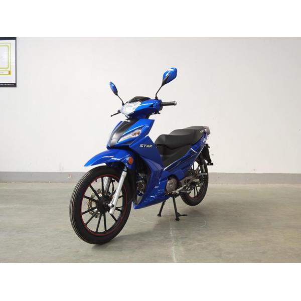 Black Red Cub Sport Motorcycle 110 Cc Engine Comfortable Safety For Adult