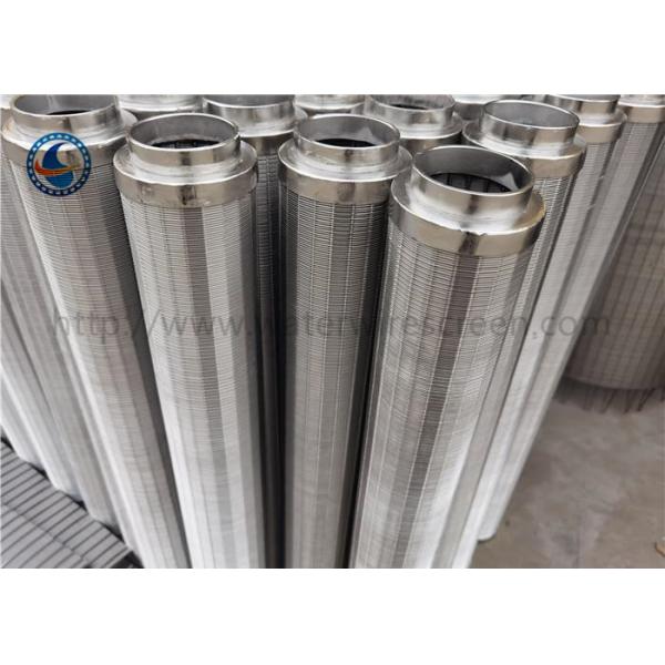 Трубка смолы провода Джонсона нержавеющей стали 304 Vee в оболочке уловителем