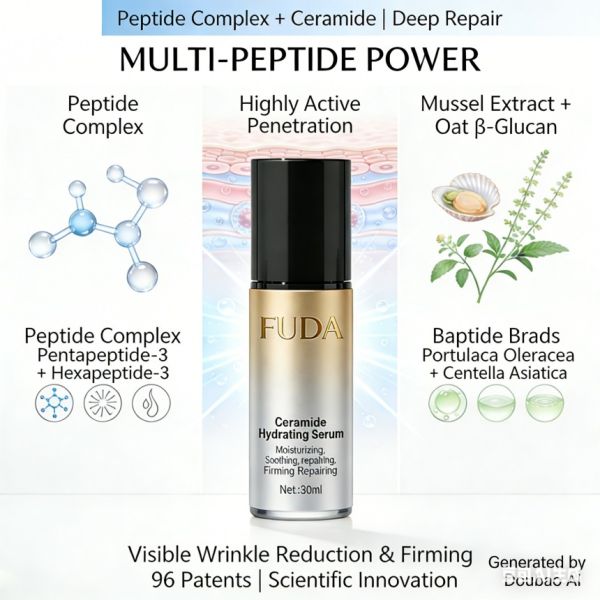 Ceramide Hydrating Serum，Ceramide Peptide Repair & Hydrating Serum