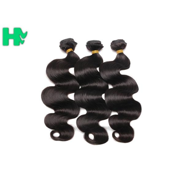 8-30 Inch Remy Hair Extension Peruvian Hair / Brazillian Body Wave Human Hair Bundles