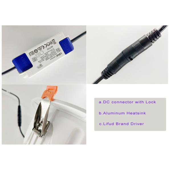 Dimmable LED Down Light, Epistar, Cree, Lumnus COB Chips, IP44 Indoor Lighting