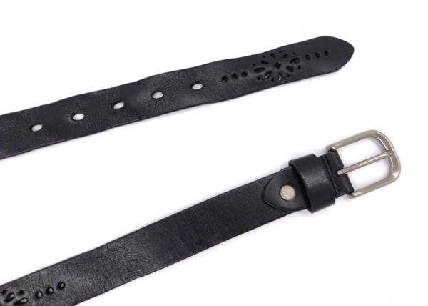 2.8cm Width Women's Fashion Leather Belts Adjustable Length