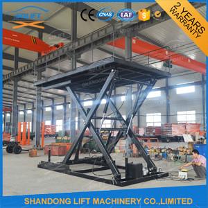 Hot Dip Galvanizing Hydraulic Car Lifts High Strength Manganese Steel Material