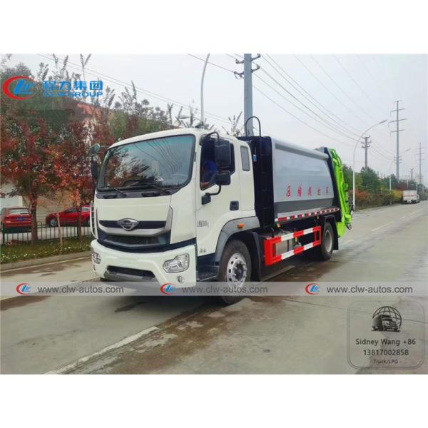 Foton Forland 4x2 14cbm Garbage Removal Truck For Sanitation