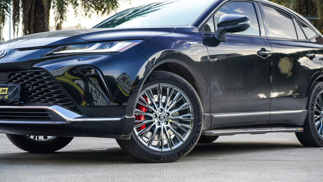 Kit de freno delantero grande 6 Piston Caliper con rotor de 378x32mm BBK sistema de freno automático para Toyota Venza 20 pulgadas del borde del coche