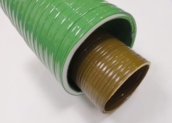 Flexible Helix Reinforced Suction And Discharge Hose Customized PVC In Red Color