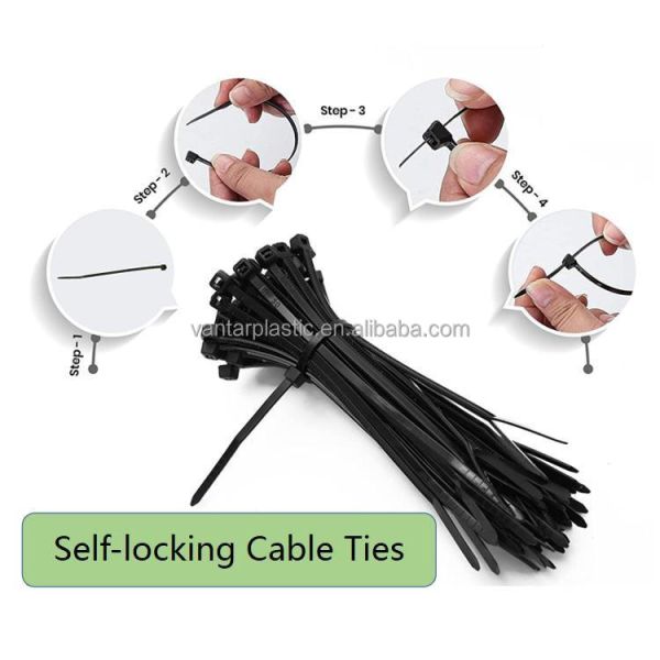 High Quality Nylon Zip Ties - 300mm X 3.6mm - 12