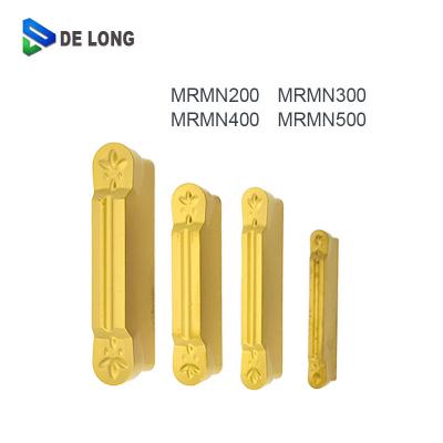 Tungsten Carbide CNC Grooving Inserts MRMN400 MRMN500-M For Steel Machining