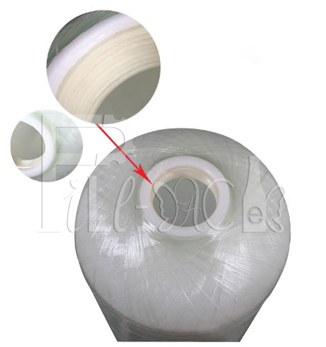El tanque del filtro de arena del recipiente del reactor de la máquina del tratamiento de aguas de la fibra de vidrio FRP