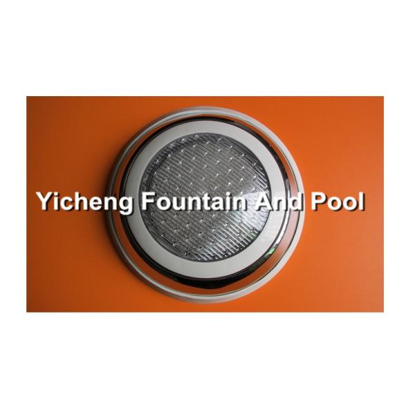 Stainless Steel LED / Halogen Underwater Swimming Pool Lights With White / Blue Rings