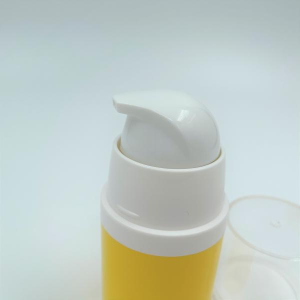 Белое желтое печатание шелка бутылки насоса 50ml 80ml 100ml безвоздушное