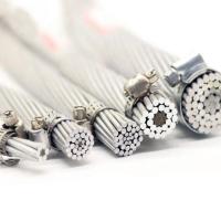 Tamaños de los cables ACSR Protección contra la corrosión del conductor de aluminio Alta durabilidad Eficaz en términos de costes para las redes de distribución