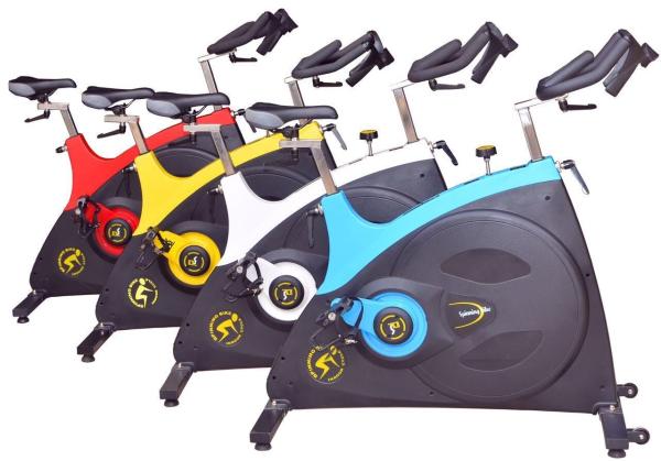 Commercial spinning bike