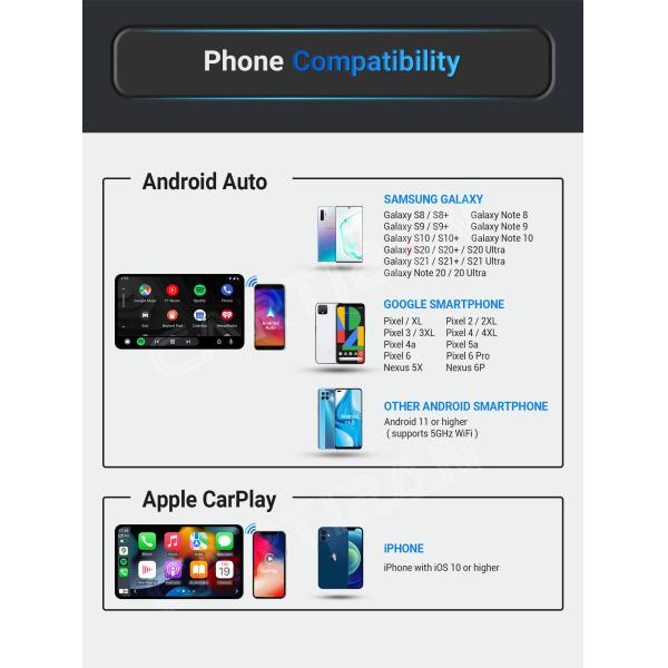 Wired To Wireless Android Auto Carlinkit Carplay Box For Automotive Interconnection