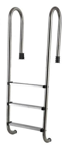 escada de aço inoxidável da piscina de 1.2mm