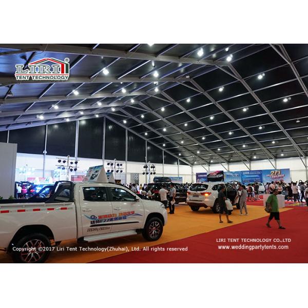 Liri Large white outdoor aluminum Tent with pvc cover for Exhibition event