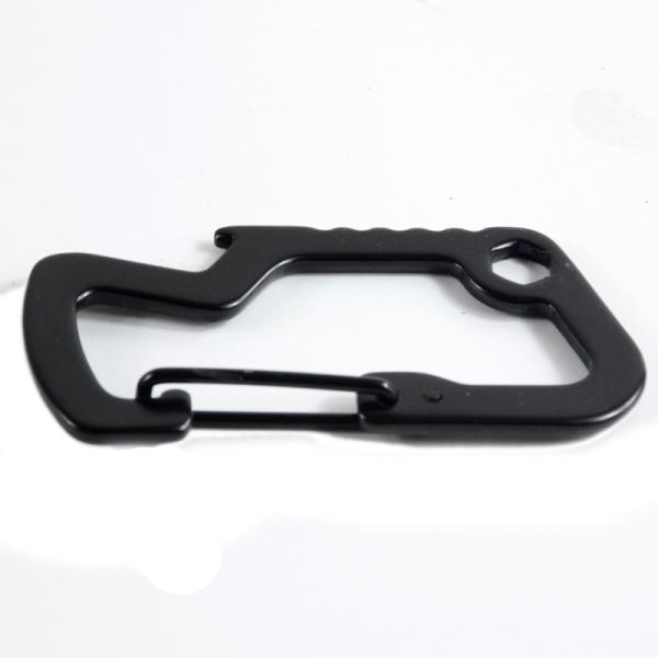 GSD201 Multifunction EDC Tactical Carabiner Hook Zinc Alloy Key Ring for Quick Access