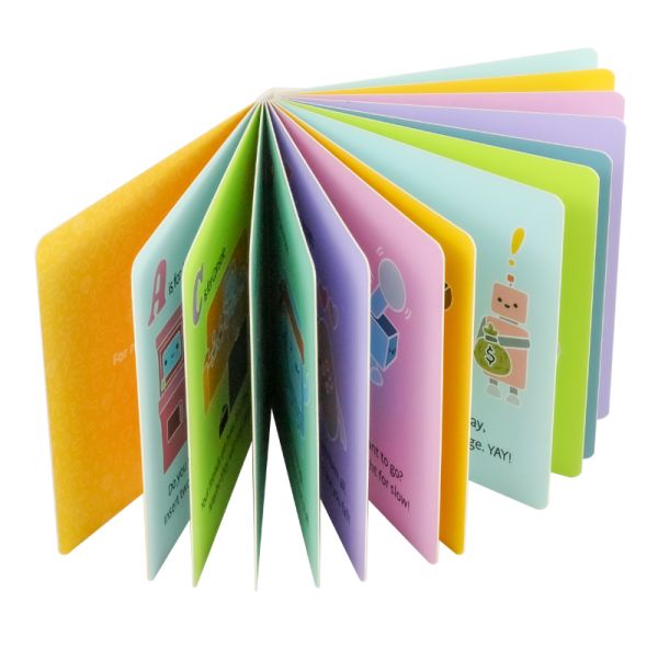 Lamination / Varnish Paperback Coloring Books 4C Offset Printing Services