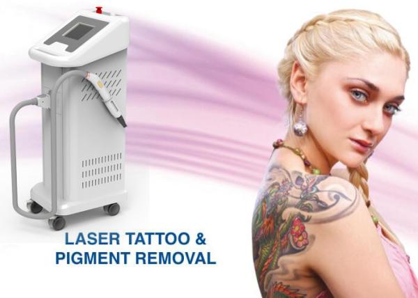 O tratamento exato estável q comutou a máquina da remoção da tatuagem do laser do yag do nd garantia de 1 ano