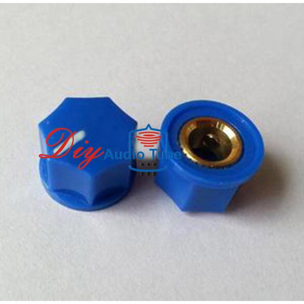 Plastic Guitar AMP Volume Knob D15mm H10mm Control Function White Set Pointer Knobs