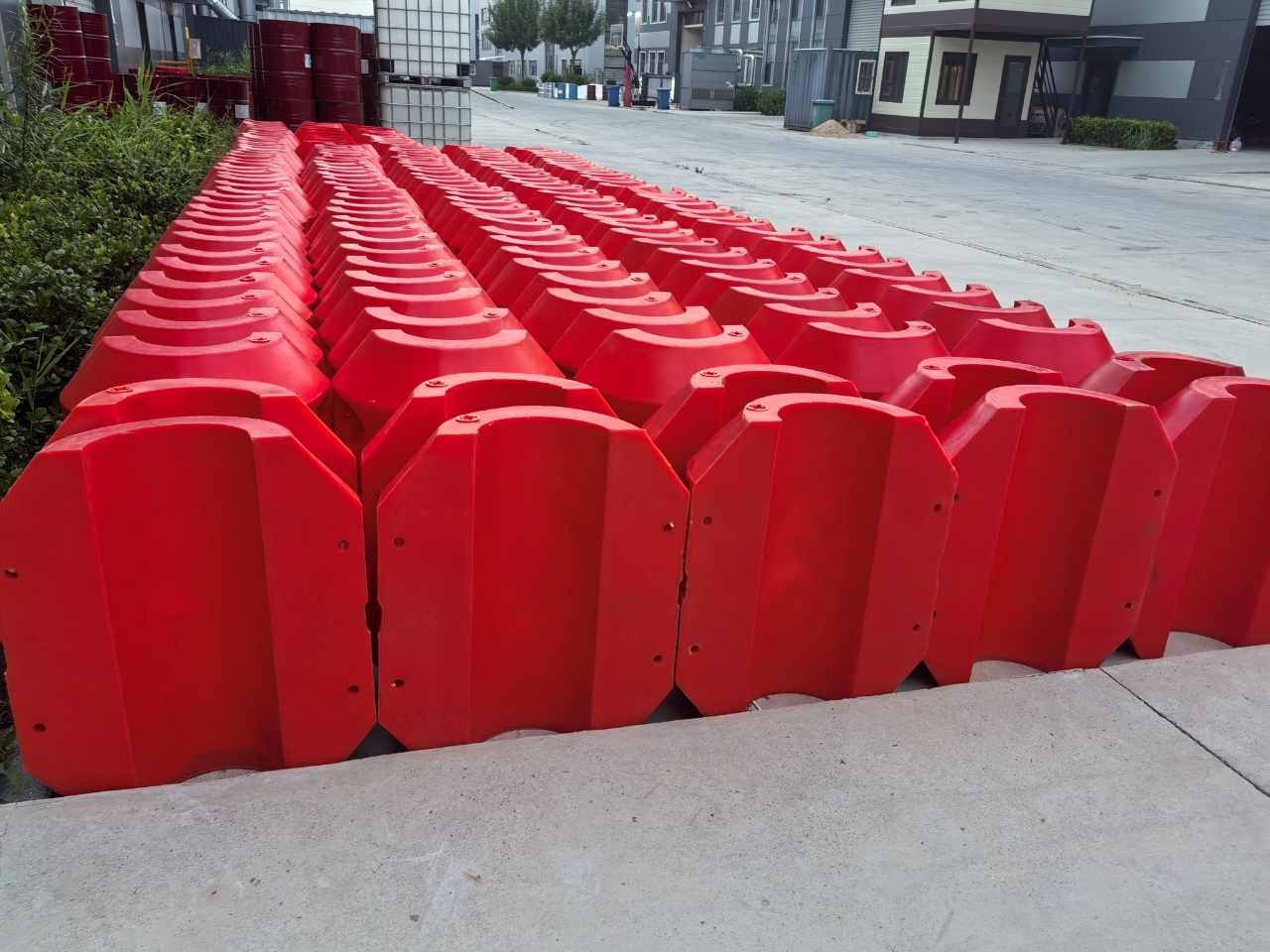 Heavy-Duty HDPE Pipe Floater for Dredging Pipelines | Polyethylene Pontoon Floats