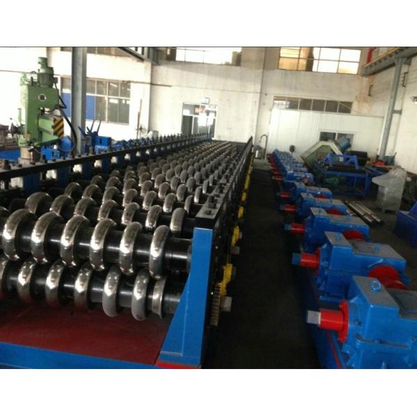 Material Galvanized Steel Thickness 1-5mm Professional Silo Corrugated Roll Forming Equipment 18 Station
