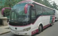 Grandes ônibus e treinadores da segunda mão de 2010 anos com o pneumático novo de Airabag/tevê