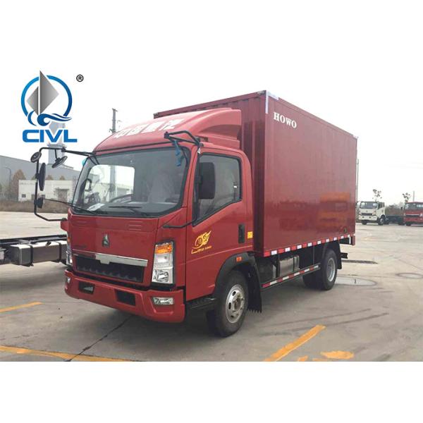 HOWO new  Light Cargo Truck 4x2 Electric Truck Light Duty Cargo