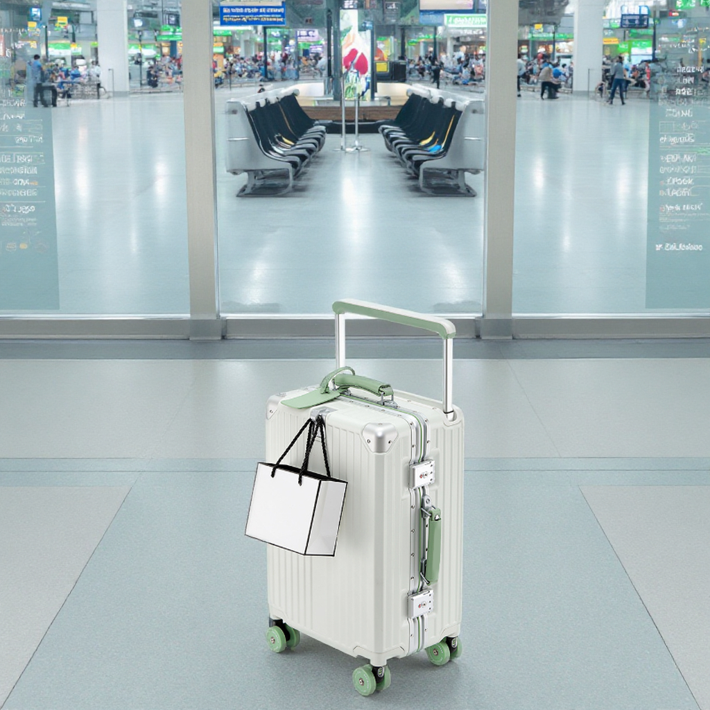 Luxury Travel Luggage Set Full-Durable Large-Capacity Outdoor Trolley Case TSA Lock Fashionable Spinner Caster Wheel