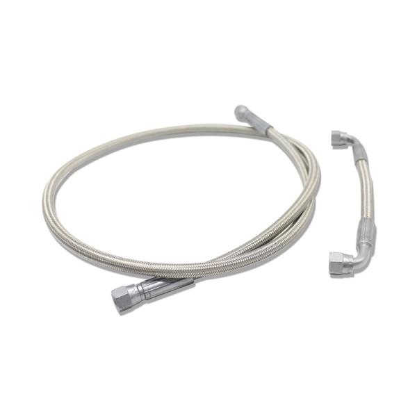 1/4 mangueira trançada do PTFE de aço inoxidável de PTFE com fêmea de JIC