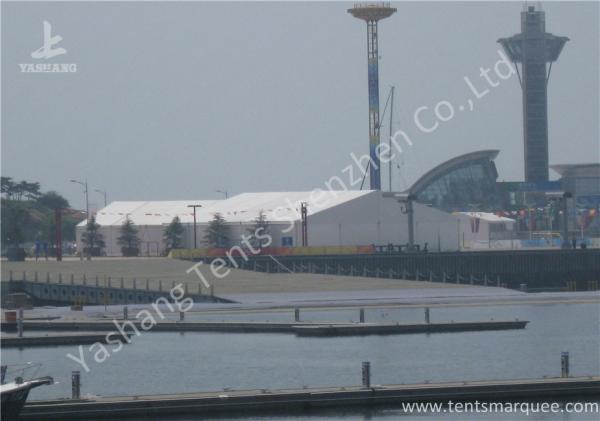 Galvanized Steel Connector Sporting Event Tents , Aluminum Structure Sports Marquee