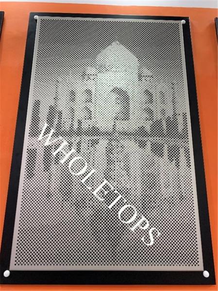 Length 600mm-4500mm Art Deco Laser Cut Panel / 8.0MM Outdoor Laser Cut Metal Panels