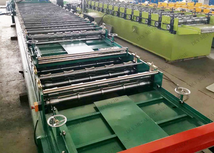лист 480V толя двойного слоя 9000kg гофрировал черепицу делая машину