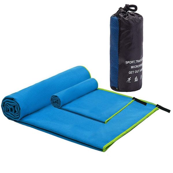 Quick Dry RPET Workout Microfiber Suede Towel Custom Microfiber Sport Towels