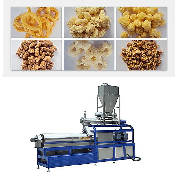 380v 220v 440v Customized Industrial Corn Rice Puff Snack Food Processing Line 1500kg
