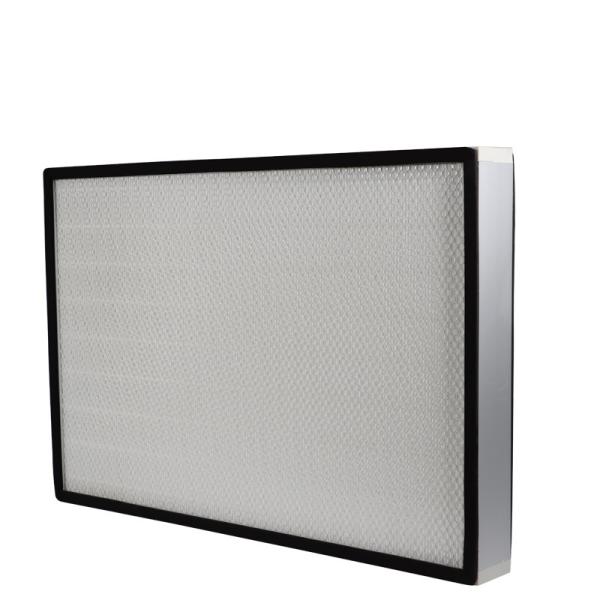 Pharmaceutical UL Cleanroom HEPA Filter Mini Pleated Gel Seal Media