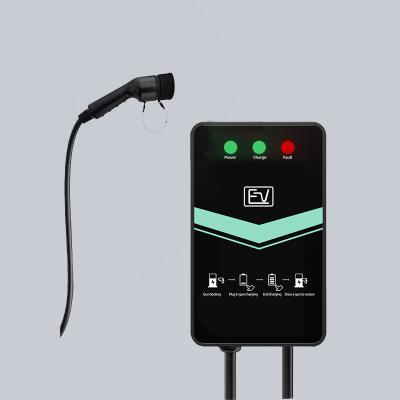 Flame Retardant 22KW 32A EV Charger Multiple Protection Car Charging Pile