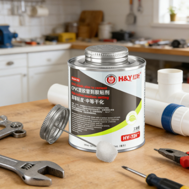 Custom CPVC Plastic Pipes Glue Solvent Cement Strong Attached High Viscosity