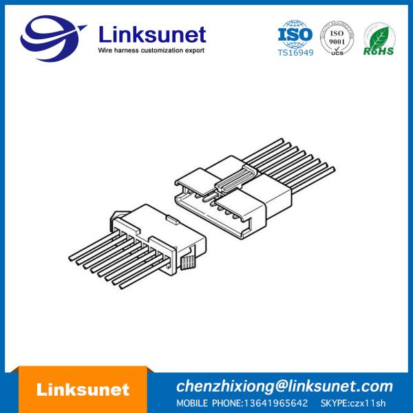 JST Pich 2.5mm 6P SMR - 06V - N Male Female Wire Connectors WT Single Row Connector
