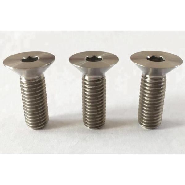 Machinery Industry Mild Steel Titanium Countersunk Bolt M5 M6 M8 High Precision