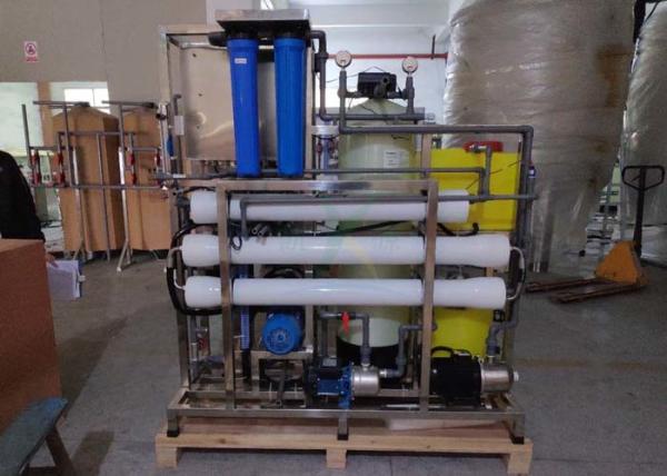 Planta de dessanilização da osmose reversa do Seawater 5000LPD para o barco/dia a dia