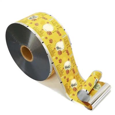 Embalagens impressas Sacos laminados PVDC Rolo com fecho para alimentos