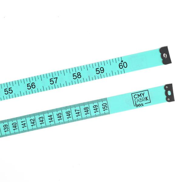Wintape 60-дюймовая ярко-зеленая швейная гибкая виниловая измерительная лента линейка точные измерения