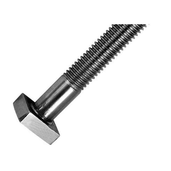 M12 M16 T-Bolt en aluminium anodisé 6061 7075 avec un lave-noix en aluminium